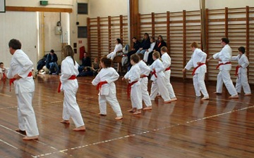 Kihon: karate training drills